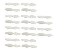 20 Pièces Hélice X20 X20W Blade Propeller Pale Rotation CW CCW Drones RC Quadcopter Pièces Plastique Adapté à Intérieur Loisir Apprentissage, Blanc, comme décrit