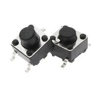 20 pièces interrupteur 6 * 6 * 4.3mm 5/6/7/8/9/10/11/12/13/14/17 6X6 4Pin Tactile bouton poussoir Micro interrupteur auto-réinitialisation commutateurs(6x6x14mm)