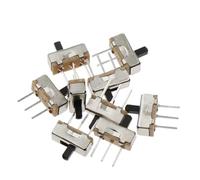 20 pièces interrupteur à bascule SS12D00 DIP interrupteur coulissant 3 broches SS12D00G3 3MM