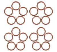 20 Pièces Joint D’échappement Haute Dureté, en Cuivre | Compatibilité, Usage Atelier ou Bricolage, Pièce de Rechange, pour Techniciens Moto et Mécanos Auto