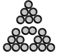 20 Pièces Joint Torique Joint Pomme de Douche Filet Filtre en Acier Inoxydable Joint Rondelle en Caoutchouc avec 40 Maille pour 1/2 Pouces Têtes de Douche