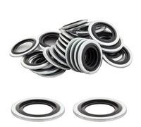 20 Pièces Joints de bouchon de vidange d'huile, 16 x 24 x 2mm vis de vidange d'huile bague d'étanchéité, pour Clio Captur Espace Laguna Megane, OEM 110265505R/6079970345/8200641648/3121867/7700266044