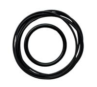 20 Pièces Joints toriques en caoutchouc nitrile, Fil Diamètre 0.8 mm, ID 4 mm, OD 5.6 mm, Joint torique rond