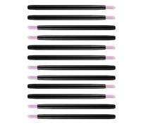 20 Pièces Kit D’outils de Manucure, Stylo Noir Lavable | Nettoyage Intégré des Bords, Détail sans Bavure, Plastique Souple, Usage à Domicile Déplacement