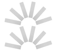 20 Pièces Kit de Plaque de Soupape de Compresseur D'air | Remplacement Direct, Installation Rapide, Performance D'étanchéité, du Bruit, Argenté