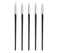 20 Pièces Kit de Stylos pour Nail Art, Dessin Fin | Manucure et Décoration D’ongles, Brosse Nylon et Silicone, Rose et Noir, Outils pour Vernis à Ongles