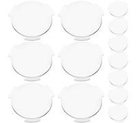 20 Pièces Lentille de Casque VR Biconvexe 25mm, Focale 45mm, PC | Double Convexe à Ailettes, pour Consoles de Jeu et Smartphones, Usage Collectif et Commercial