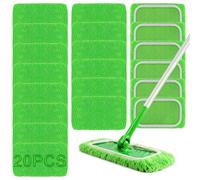 20 Pièces Lingettes Reutilisable pour Swiffer Sweeper