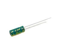 20 pièces/lot 50V2.2UF 50V 2.2UF 5 * 11 MM faible ESR/impédance condensateur électrolytique en aluminium haute fréquence Appareils électroniques