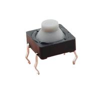 20 pièces/lot 8x8x5MM 4PIN G77 conducteur silencieux Tactile bouton-poussoir interrupteur auto-réinitialisation