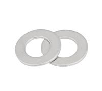 20 Pièces M4 / 5 6 7 8 9 10 11 À 22 Rondelles Plates En Aluminium, Joints D'étanchéité For Bouchon De Carter, Épaisseur La Rondelle 1, Mm(M7x12 x1.5 20pcs)