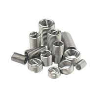 20 pièces M9 * 1,25/1,5 1D ~ 3D 304 fil d'acier inoxydable manchon d'insertion douille vis bobine écrou de réparation - attaches industrielles(M9x1.5x2D)