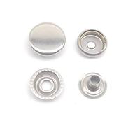 20 pièces métal laiton couture bouton pression couture cuir artisanat vêtements sacs à la main bricolage boutons, 15mm