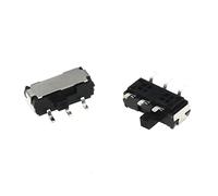 20 pièces MSK-22D27 SMD interrupteur à bascule latéral 6Pin micro-interrupteur 1P2T interrupteur à glissière interrupteur industriel