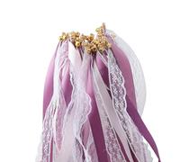 20 Pièces Mur De Mariage Coloré Avec Cloches Ruban Satiné Bâtons Magiques Pour Créer Des Atmosphères Romantiques Fêtes Banderoles Mariage