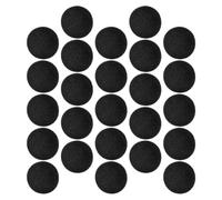20 Pièces Nez de Clown en Éponge Noire pour Carnaval Cosplay et Spectacle | Accessoires de Fête Réutilisables, Confortables et Respirants, pour Garçon Fille, Étudiants en Théâtre, Costumes ou Saynètes