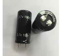 20 pièces nouveau et Original condensateur 2.7V 100F 2.7V100F 2.7v 100f 100F 2.7V 22 * 45mm 25 * 50mm Composant