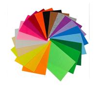 20 pieces of mini felt, 1mm thick hard fabric in different colors, suitable for Christmas DIY sewing pour la couture et le bricolage(20cmx30cm)
