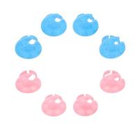 20 Pièces Palette de Manucure Anneau Miniature Abs | Shiny As New, Small And Light, Easy To Store, Convenient And Practical, Abs, For Nail Art Use Couleur Aléatoire