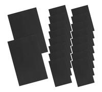 20 Pièces Panneau de Mousse Noir Rectangle 30x20 CM Surface Lisse | Surface Non Déformable pour Affiches et Peintures Aquarelles, Léger à Transporter pour Salons