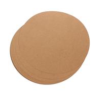 20 Pièces Papier à Dessin Rond pour Projets Créatifs, Khaki