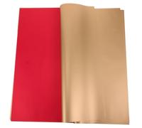 20 Pièces Papier D'emballage pour Fleurs Rouge, Plastique, Double | Finition Imperméable, Usage Congrès et Loisirs Créatifs, Style Raffiné