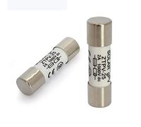 20 pièces/paquet 1000V 10 * 38MM 2A 6A 8A 10A 12A 15A 20A 25A 30A 32A DC PV solaire fusible 10 * 38mm 1000V for la Protection du système solaire PV Câblage de protection