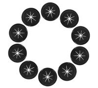 20 Pièces Passe-câble Rond Double Face Joint D'étanchéité | Cache-trou de Câble, pour Tables et Atelier, Protège Câbles et Tuyaux, Bord Lisse, Anti-poussière