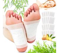 20 pièces Patch Detox Pieds, Detox Foot Patches, nettoyage en profondeur, patchs détoxifiants pieds pour Soulager Le Stress, Aide Au Sommeil, Améliore La Circulation Sanguine