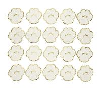 20 Pieces Patchs Pattes de Chat, 6,7 X 7 cm, Repassage Facile, Tissu de Pattes de Chat Blanc, Tissu à Broder, Couture Adhésive, Fer Sur étiquette, Patch Poitrine pour Chaussures, Chapeaux, Sacs