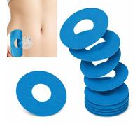 20 Pièces Patchs pour Pompe à Insuline, Patch et Fixateur pour CGM (Bleu)