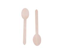 20 Pièces Petite Cuillère en Bois DIY pour Peinture et Bricolage | Bois Léger, Bords Ronds Lisses, Facile à Sculpter, pour corations Collées et Teintures