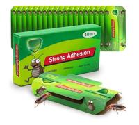 20 Pièces Pièges à Cafards Panneau Adhésif, Produit Anti Cafards Puissant Piege a Blatte Cafard Efficace Collant Piege Cafard