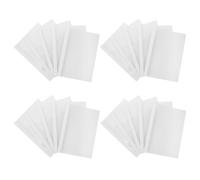 20 Pièces Pochettes à Reliure Thermoscellable A4 PET Blanc Dos 2mm 9-18 | Transparence Élevée, Application Facile, Maintien Sécurisé le Glissement, pour Propositions Commerciales et Présentations