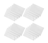 20 Pièces Pochettes de Reliure Thermique A4 Blanches, Dos 2mm PET | Haute Transparence, Maintien de 9 à 18 Feuilles, Usage Bureau et Propositions Commerciales