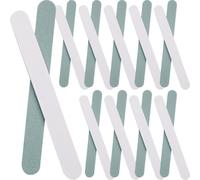 20 Pièces Polissoir à Ongles Double Face en Papier Abrasif