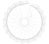 20 Pièces Porte-badge Vertical Transparent en PVC | Format Carte Professionnelle, Profil Fin Résistant à L’usure, Usage Étudiants et Médecins, Lot Unique