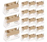 20 Pièces Porte-fusible 5x20 à Montage sur Panneau, 5a, Cuivre PP | Remplacement Facile, Installation Simple, Stabilité Mécanique, Résistance à Corrosion, pour Panneaux D’appareils