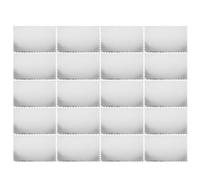 20 Pièces Porte- Rectangulaire 10x14 Pouces, Carton Ondulé 2 Mm