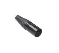 20 Pièces Prise XLR 5 Broches DIY pour le Soudage de Divers Câbles Audio, Câbles de Microphone, Câbles Dmx XLR 5 Broches Mâle