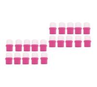 20 Pièces Protections en Silicone, sans Intervention | Ajustement Serré Près de L'ongle, Mains Plus Propres, pour Gel, Salon, Retrait UV et Coton