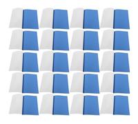20 Pièces Protège-documents à Reliure Thermoscellable A4 Bleues en PET | Dos de 2mm, Maintien Sécurisé de 9 à 18 Feuilles, pour Présentations de Documents et Propositions Commerciales