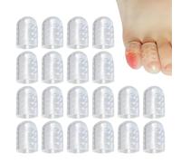 20 Pièces Protège Orteils, Protection Doigt De Pied Respirants, Protection Des Orteils En Silicone-anti-friction, Pour Hommes Et Femmes