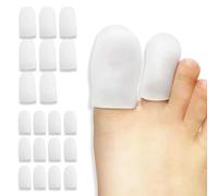 20 pièces Protège Orteils, Protège Orteil Silicone, Protections D'orteils En Gel, Petite Capuchon Orteils, Grand Capuchon Orteils, Soulage la douleur causée par l'absence d'ongles, de cors, de cloques
