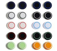 20 Pièces Ps5 Pro Poignées Pouce Silicone,Grip Joystick Ps5 Protection Manette,Capuchon Joystick,Apuchon Joystick Switch,Joysticks de Remplacement en Silicone,Verwendung für P-S4/P-S-3/P-S2/X-Box One