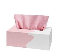 20 Pieces Pull-Out Cleaning Cloths,Multipurpose Pull Box Microfiber Towels,Reusable Super Absorbent Streak Free Wipes Cleaning Rags for Kitchen Bedroom Window Glass Furniture (Pink)