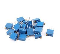 20 pièces résistances fixes 3296W 500K ohm potentiomètre multitour résistances de pot résistance variable Composants consommateurs d'énergie