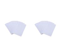 20 Pièces RFID NFCsmart Puce Badge Clone 0 Secteur étiquette Inscriptible UID Contrôle D'AccèS Carte Mince 13.56 Mhz