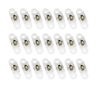 20 Pièces Roue de Porte Coulissante Simple, Métal Nylon, Blanc | Glisse Améliorée, Format Compact et Souple, Usage Maison, Entretien, Bricoleurs et Fabricants