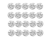 20 Pièces Roulement à Billes 693ZZ Mini 3x8x4 mm, Set de Roulements à Gorge Profonde en Acier pour Tour DIY, Imprimante 3D, Moteur, Drone et Appareil Mécanique